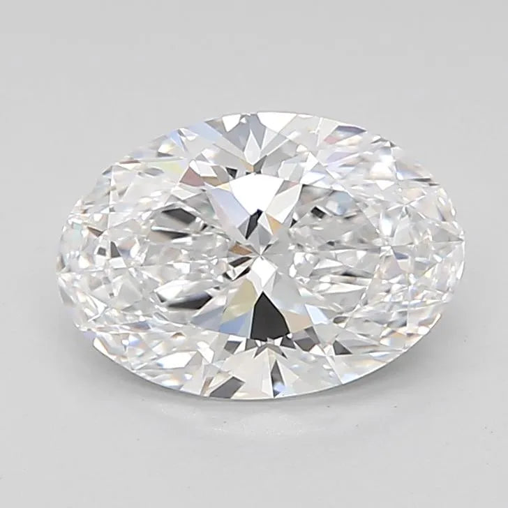 2.30ct Oval Lab Grown Diamond (Colour D, Clarity IF, Cut EX, IGI Certified)