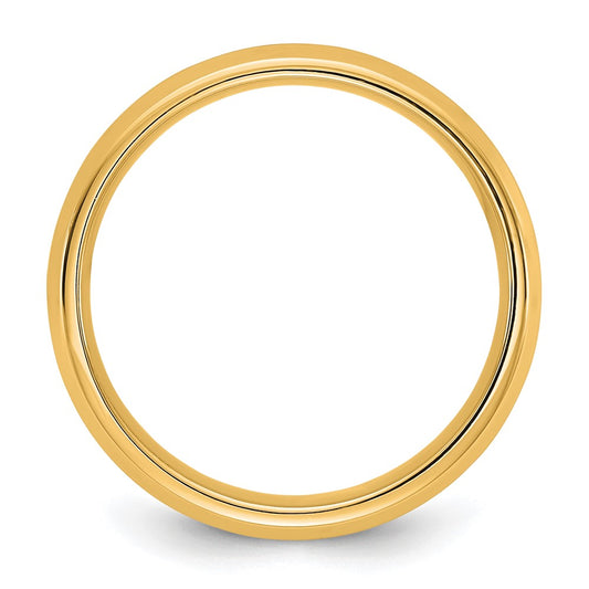 14KY 5.5mm Bevel Edge Comfort Fit Band