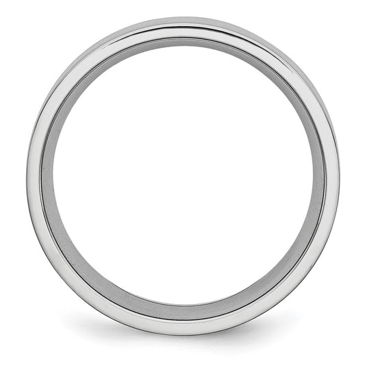 Chisel Cobalt Flat Satin 7mm Band