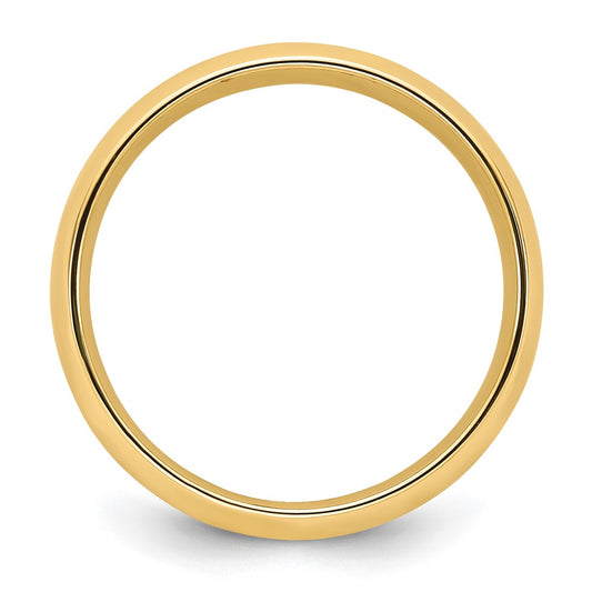 14k Yellow Gold 5mm Standard Weight Comfort Fit Wedding Band