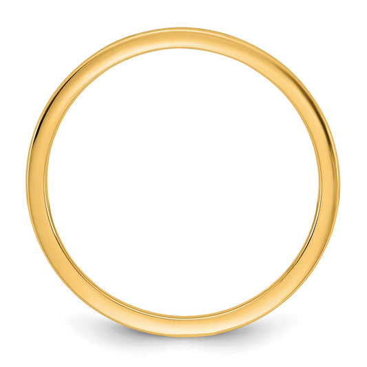 14KY 1mm LTW Comfort Fit Band