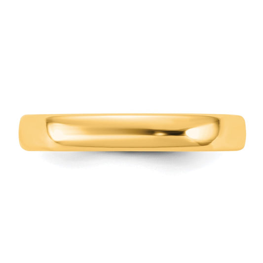 14KY 3.5mm European Comfort Fit Band