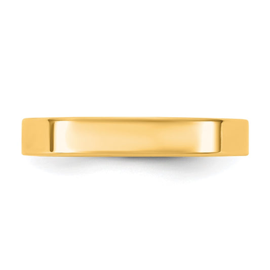 14KY 3.5mm Standard Flat Comfort Fit Band