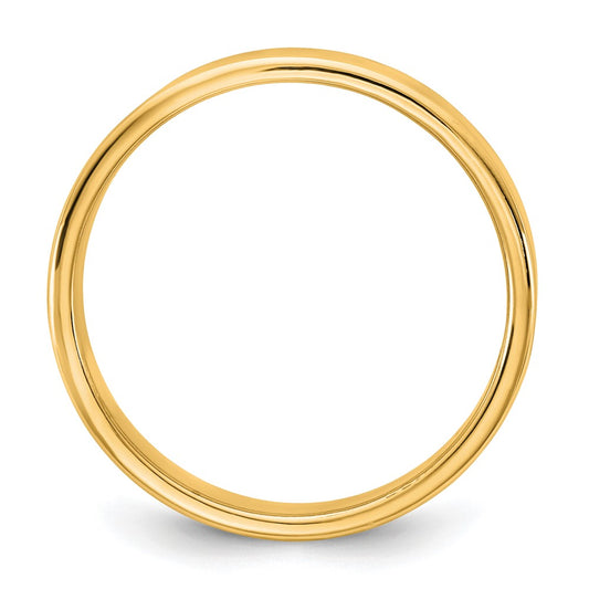 14KY 4.5mm LTW Flat Band
