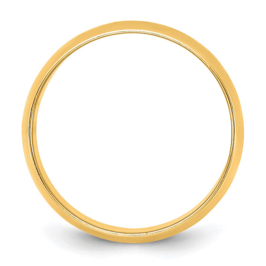 14KY 7.5mm LTW Half Round Band