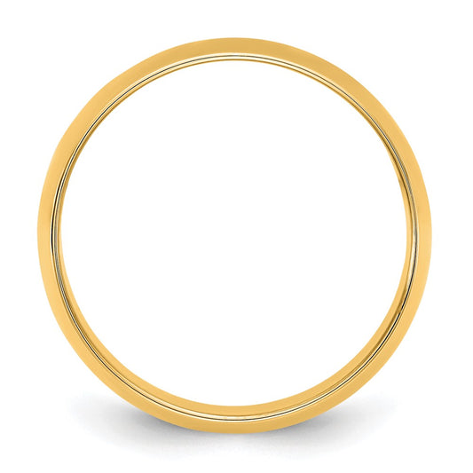 14KY 9mm LTW Half Round Band