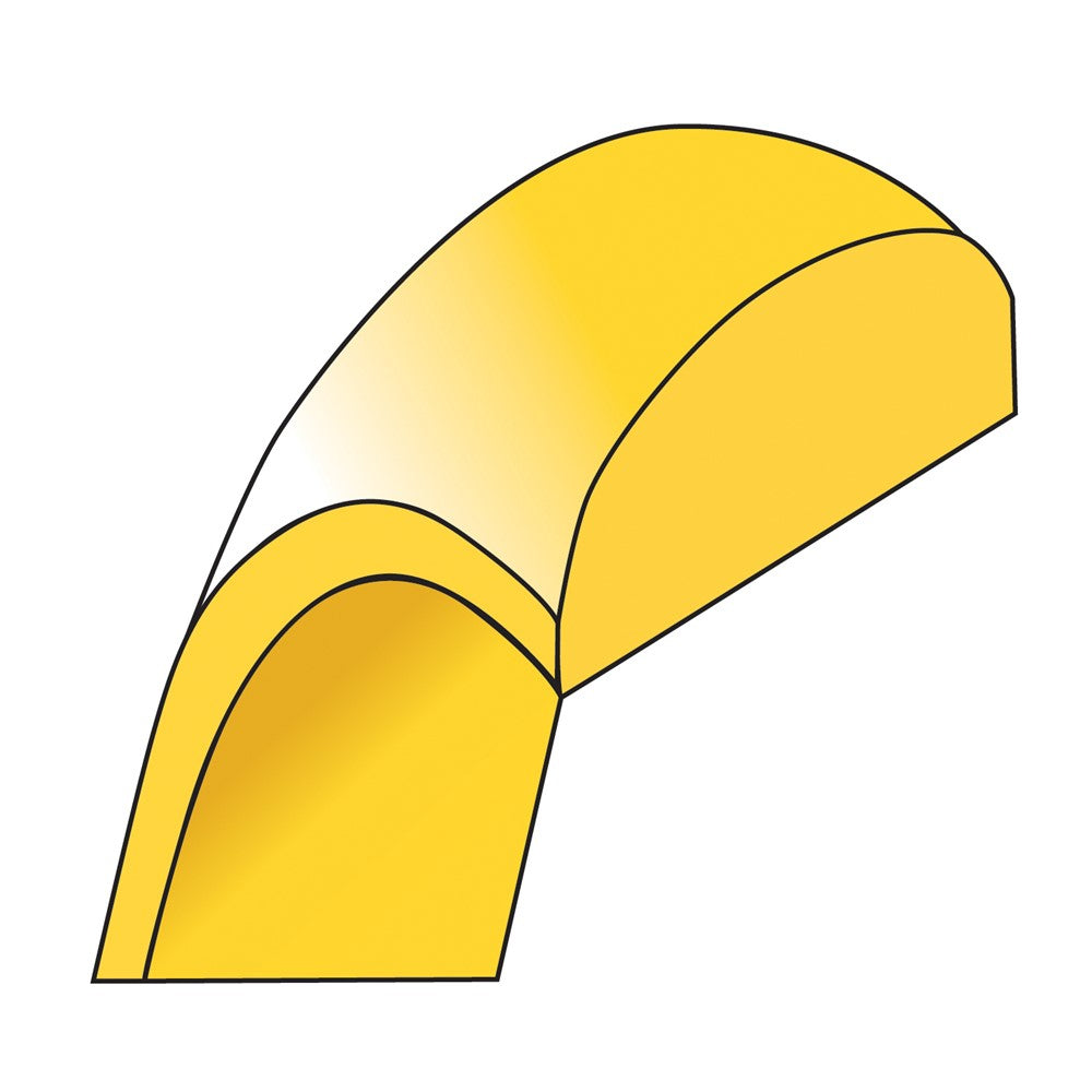 14KY 3.5mm Half Round Band