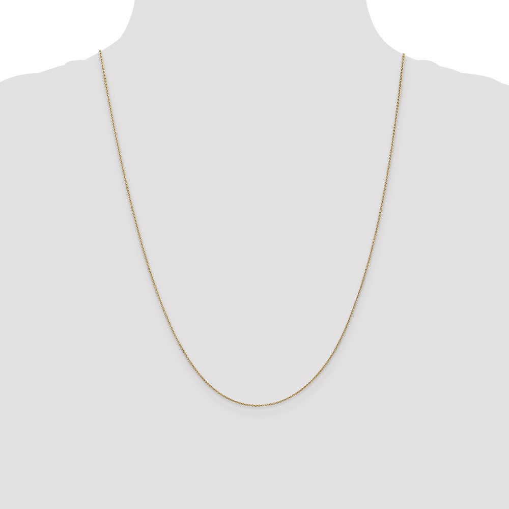 14K .9mm Cable with Lobster Clasp Chain