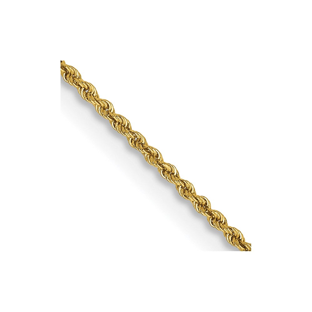 14K 1.5mm Regular Rope with Lobster Clasp Chain