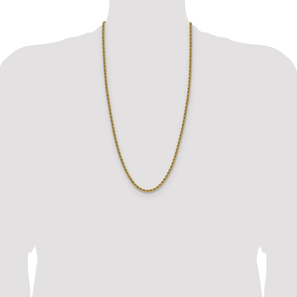 14k 4.2mm Regular Rope Chain