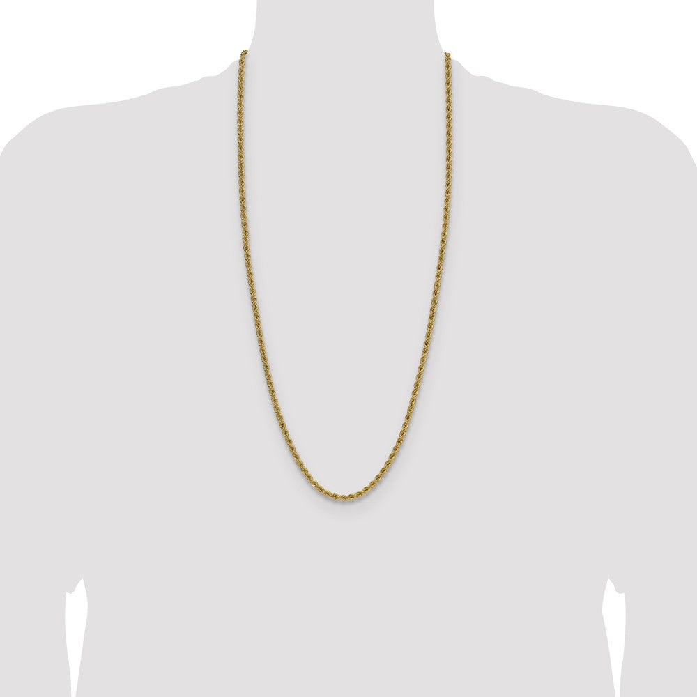 14k 4.2mm Regular Rope Chain