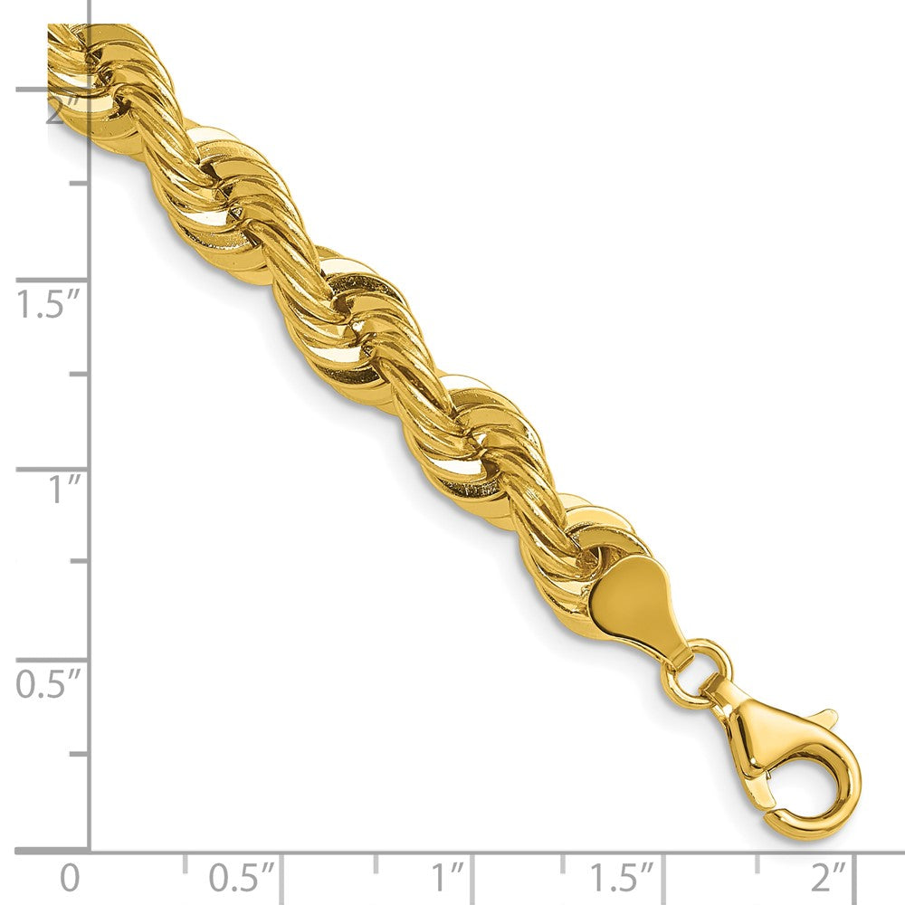 14k 7.5mm Regular Rope Chain