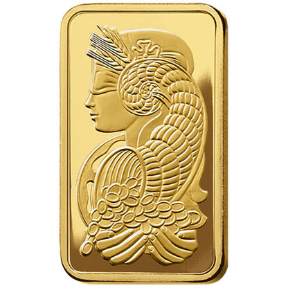 10 oz PAMP Suisse Fortuna Gold Bar (New w/ Assay)