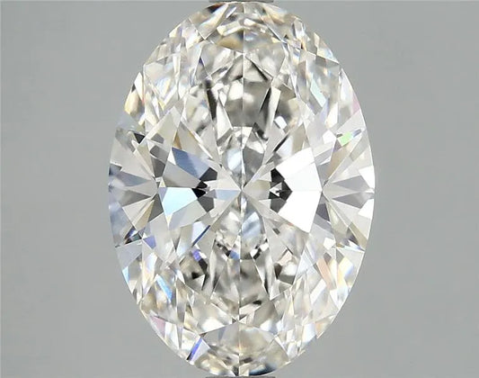 3.10ct Oval Lab Grown Diamond (Colour G, Clarity VS1, IGI Certified)