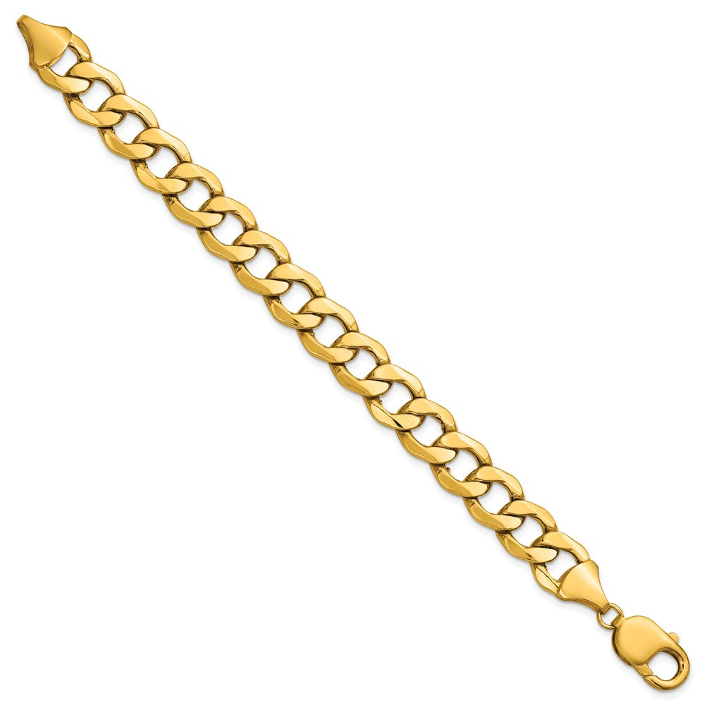 14k 11.3mm Semi-Solid Curb Chain
