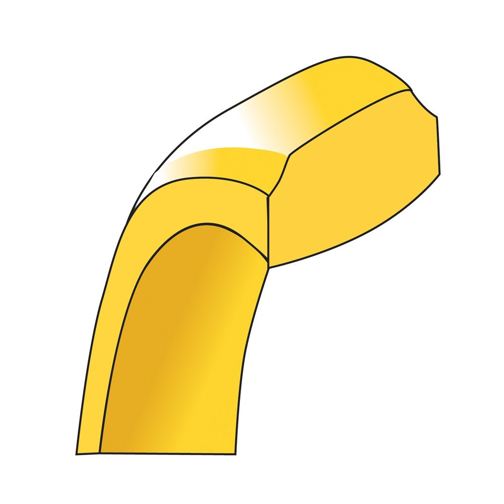 14KY 6.5mm Bevel Edge Comfort Fit Band