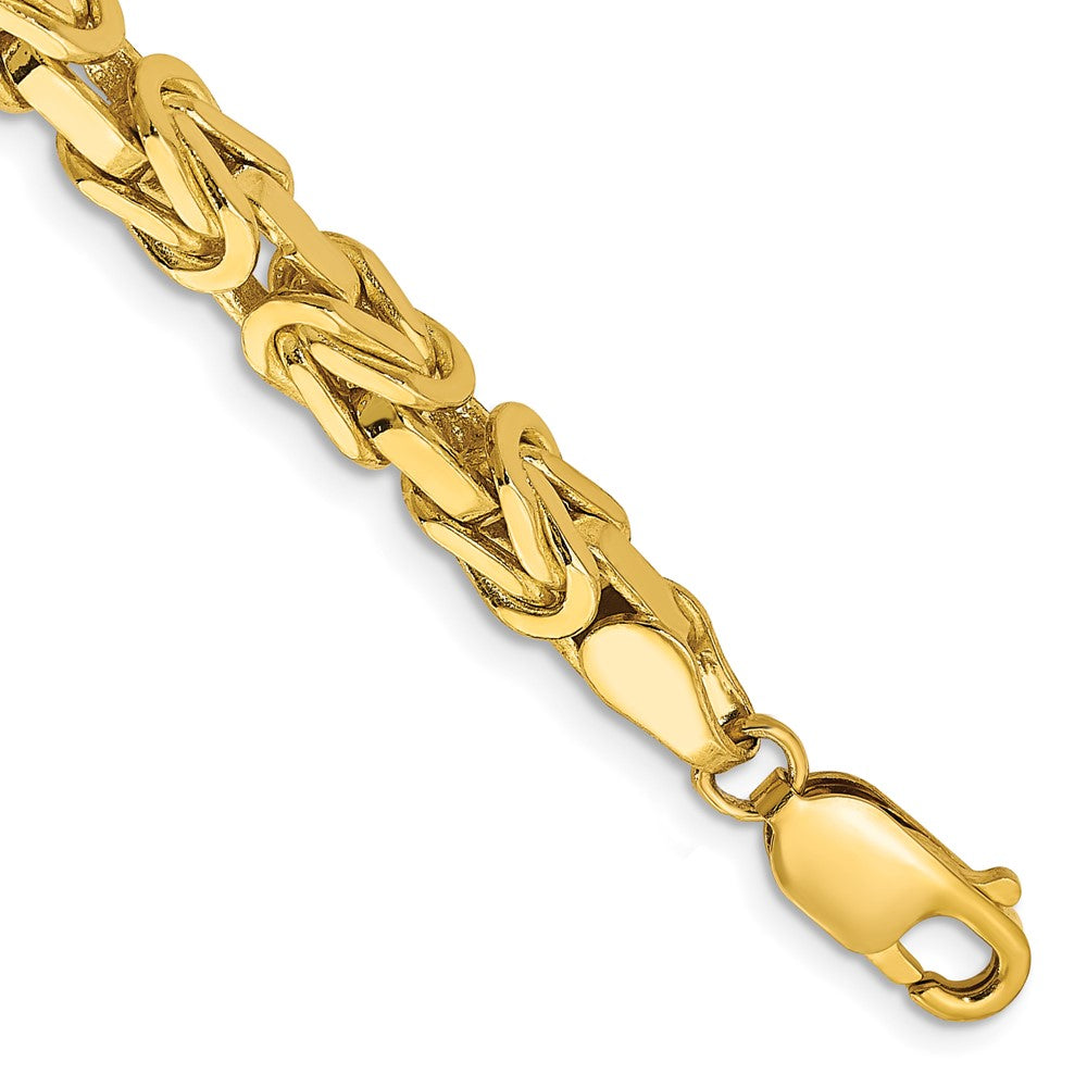 14K 5.25mm Byzantine with Lobster Clasp Chain
