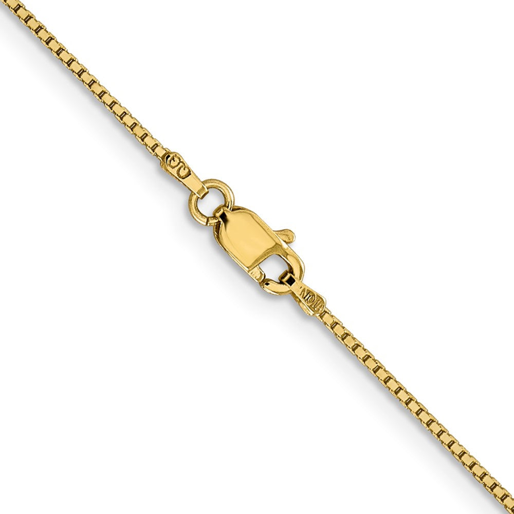 14K .95mm Box with Lobster Clasp Chain