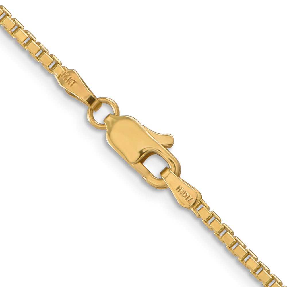 14K 1.9mm Box with Lobster Clasp Chain