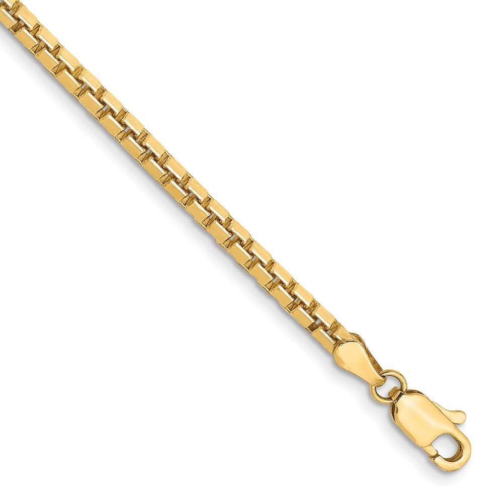 14k 2.5mm Box Chain