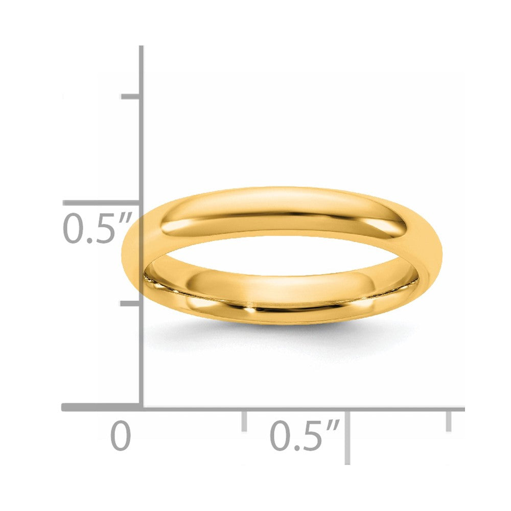 14KY 3.5mm Standard Comfort Fit Band