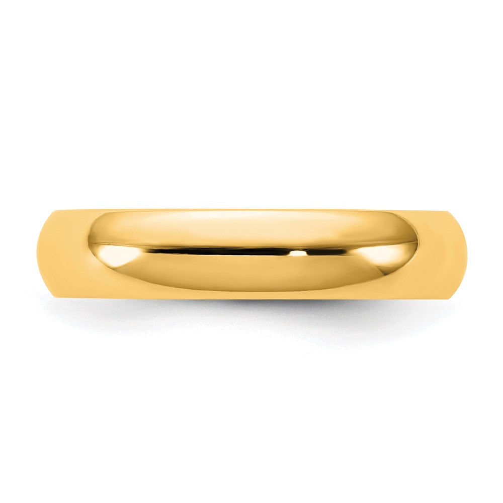 14KY 4.5mm Standard Comfort Fit Band