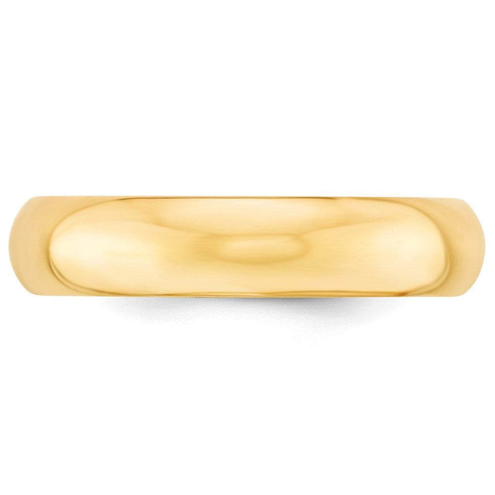 14k Yellow Gold 5mm Standard Weight Comfort Fit Wedding Band