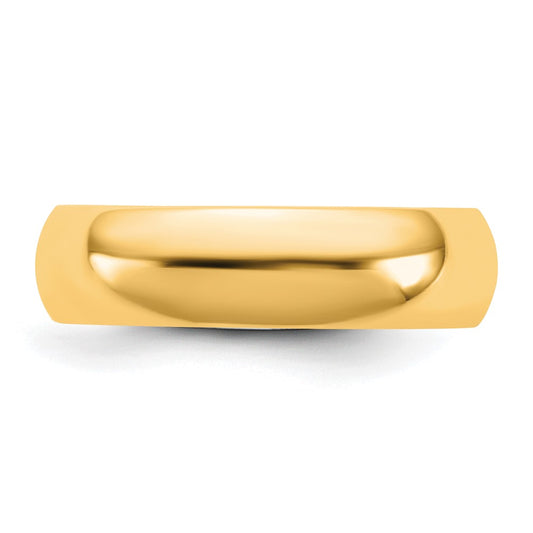14KY 5.5mm Standard Comfort Fit Band