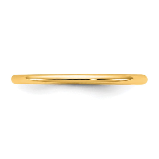 14KY 1.5mm LTW Comfort Fit Band