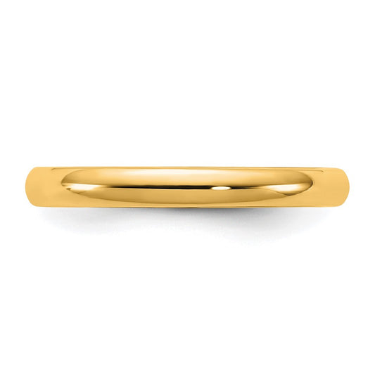 14KY 2.5mm LTW Comfort Fit Band