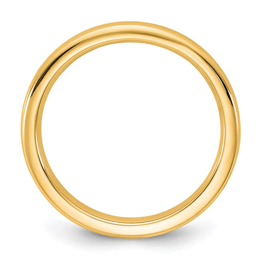 14KY 2.5mm European Comfort Fit Band