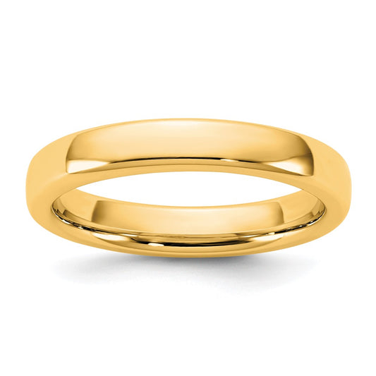 14KY 3.5mm European Comfort Fit Band 