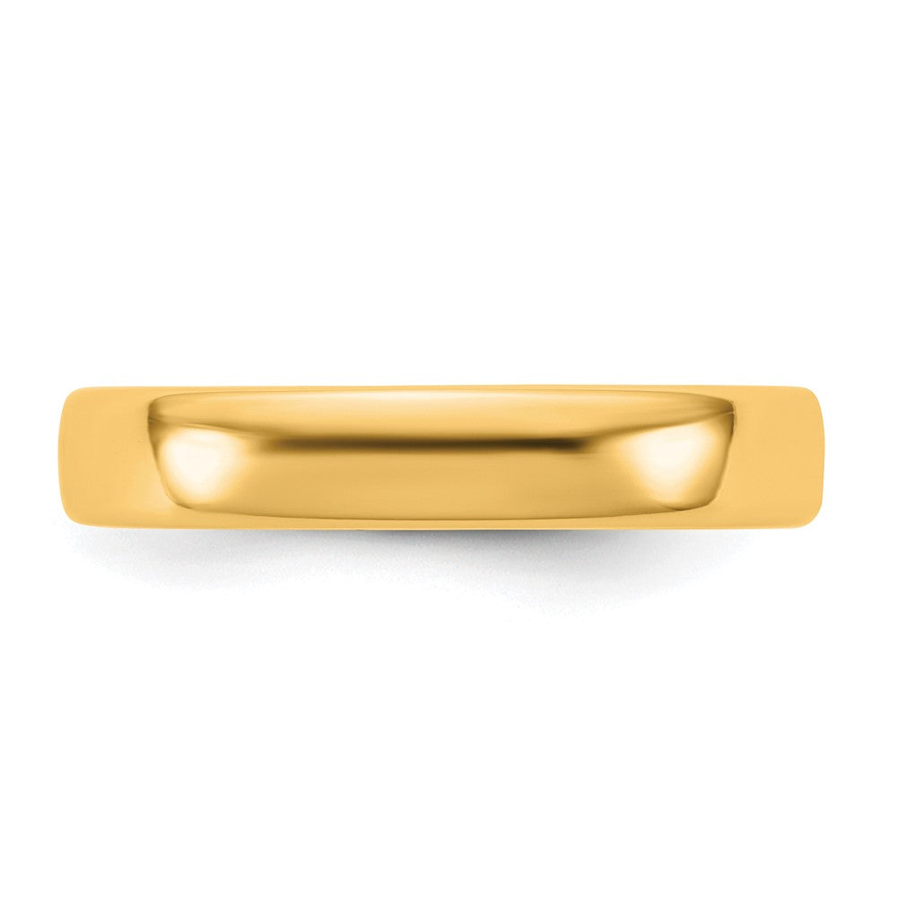 14KY 4mm European Comfort Fit Band