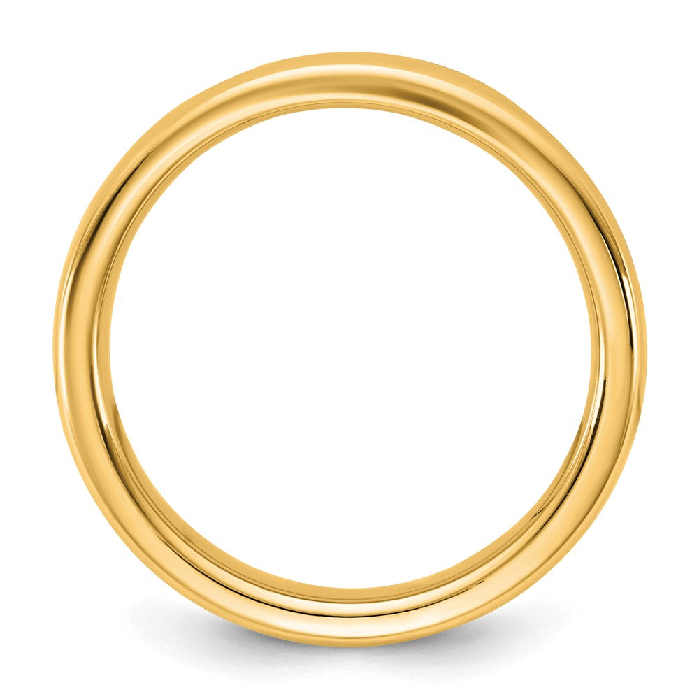 14KY 4.5mm European Comfort Fit Band