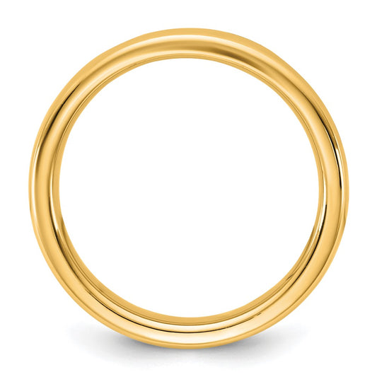 14KY 4.5mm European Comfort Fit Band