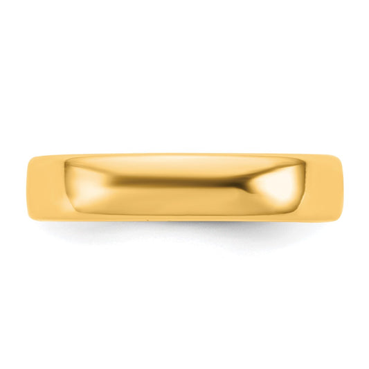 14KY 4.5mm European Comfort Fit Band