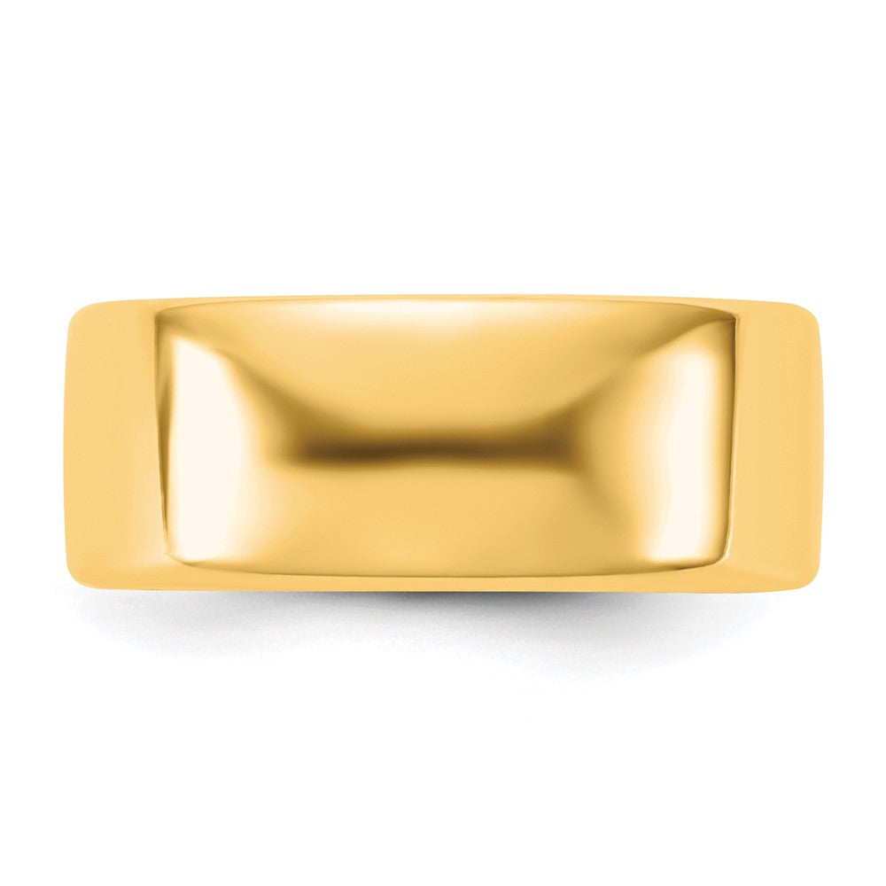 14KY 8mm European Comfort Fit Band