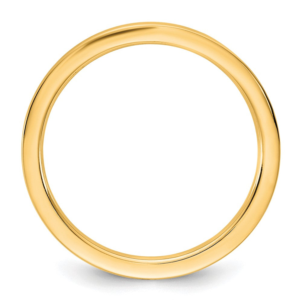 14KY 1.5mm Standard Flat Comfort Fit Band