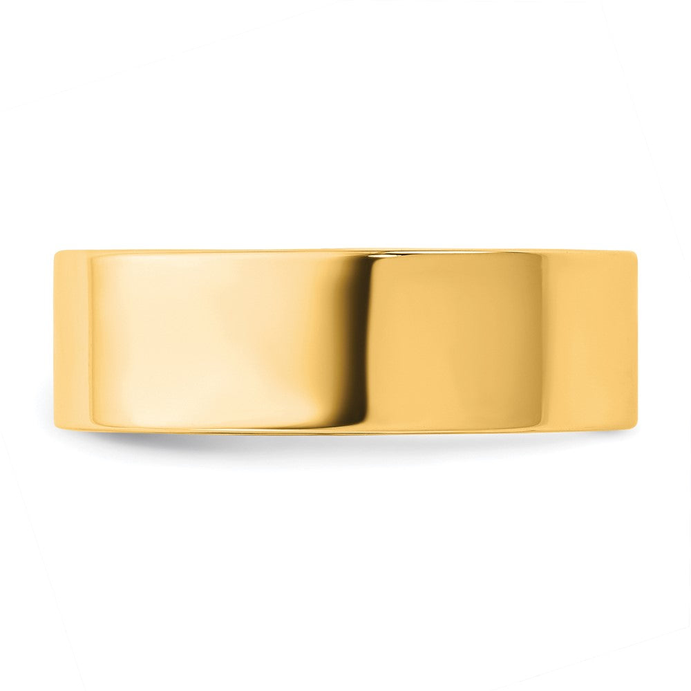 14KY 6.5mm Standard Flat Comfort Fit Band