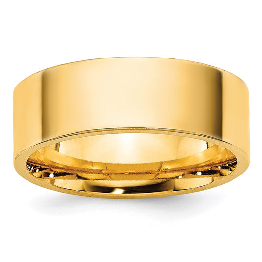 14KY 6.5mm Standard Flat Comfort Fit Band 