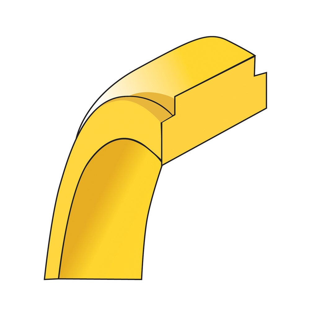 14KY 7mm Flat with Step Edge Band