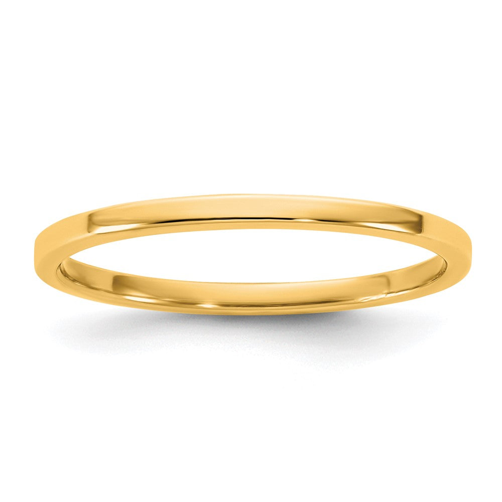 14KY 1.5mm LTW Flat Band 