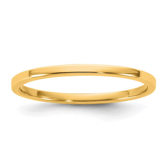 14KY 1.5mm LTW Flat Band 