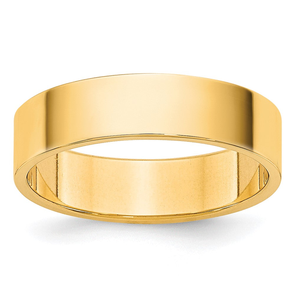 14KY 4.5mm LTW Flat Band 