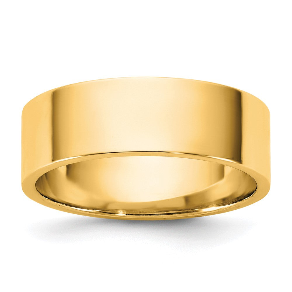 14KY 6.5mm LTW Flat Band 