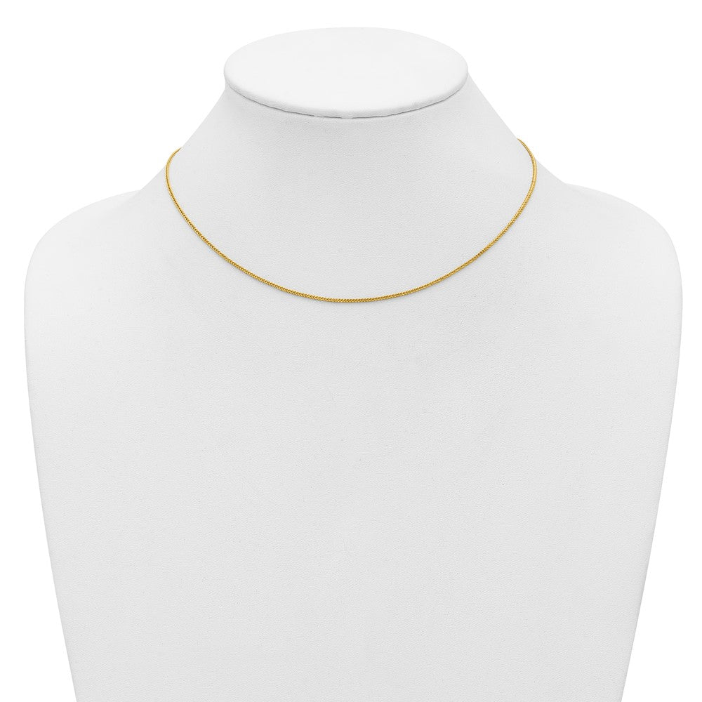 14K .9mm Franco with Lobster Clasp Chain