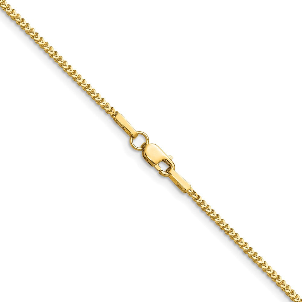 14K 1mm Franco with Lobster Clasp Chain