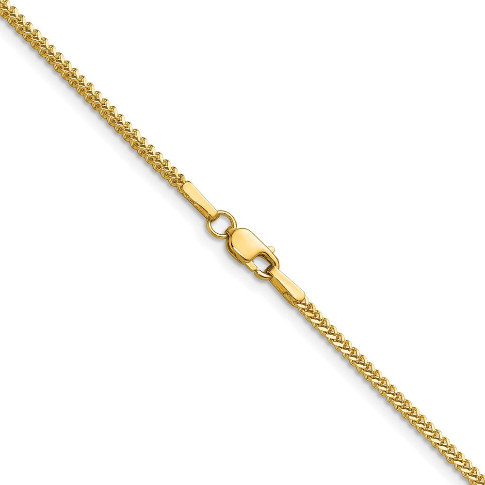 14K 1.3mm Franco with Lobster Clasp Chain