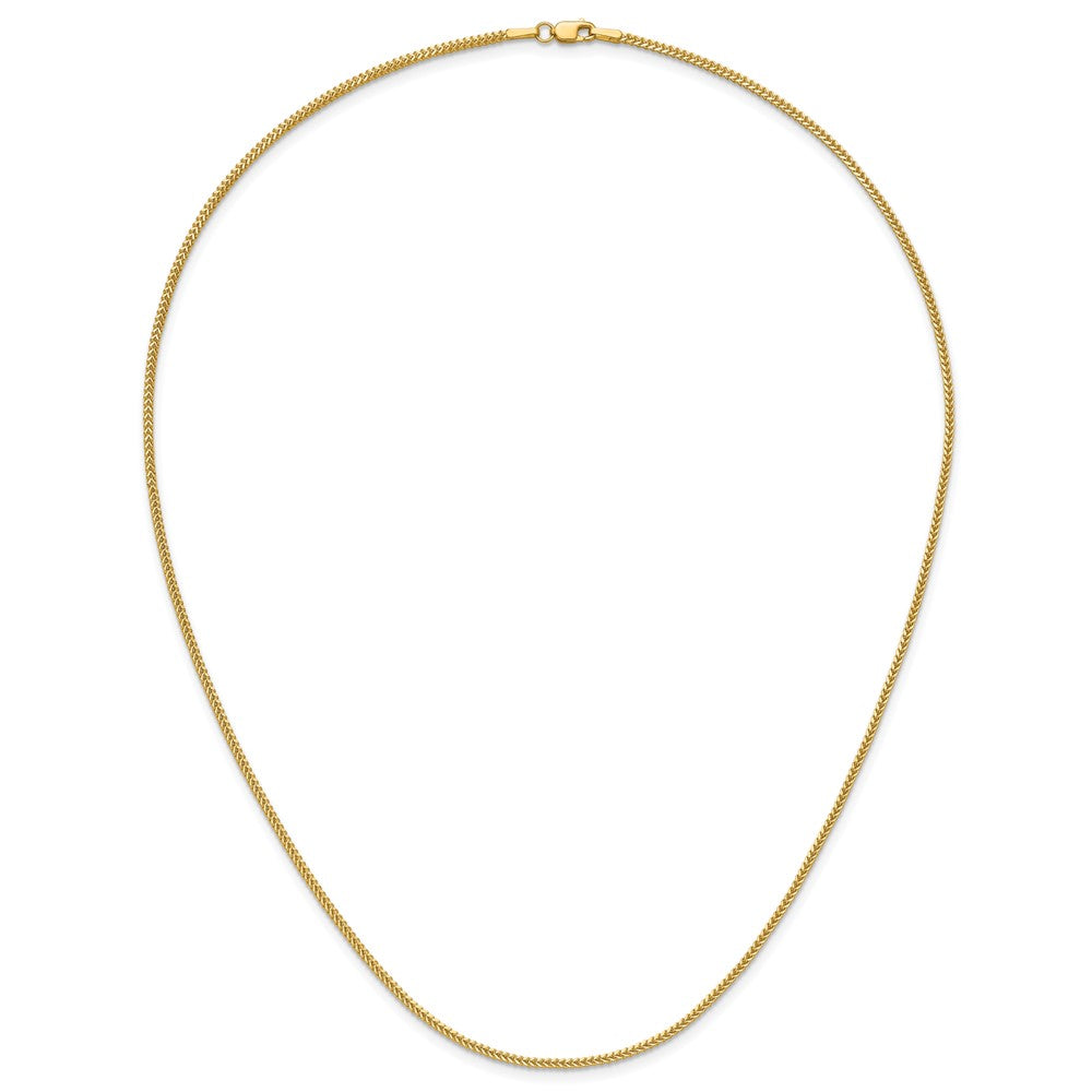 14K 1.3mm Franco with Lobster Clasp Chain