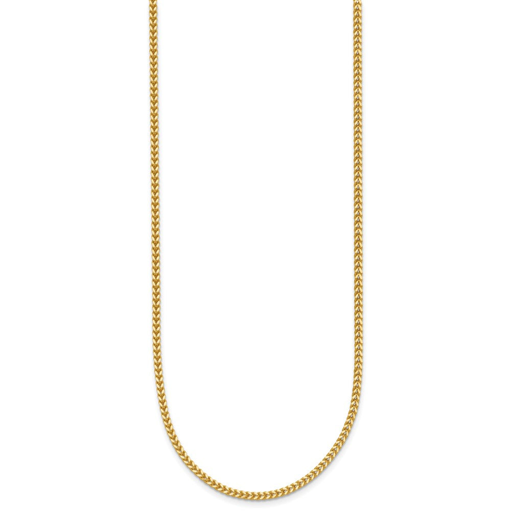 14K 1.4mm Franco with Lobster Clasp Chain